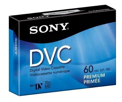 Cassette Dvc Sony Mini Dv 60 Min Dvm60prrj