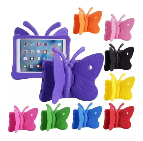 Case Funda Protector Universal Tablet 7 Pulgadas Mariposa