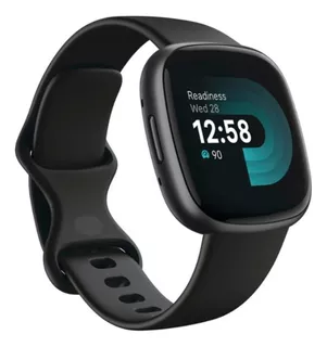 Relógio Smartwatch Fitbit Versa 4 Fitness - Graphite