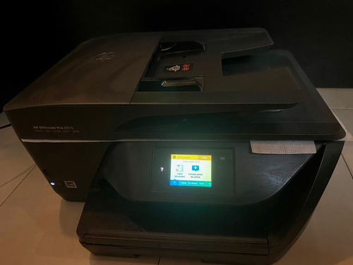 Impresora Hp Multifuncion Officejet Pro 6970 Wifi All In On Negro (Usado)