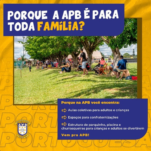 Título Remido Vitalício Do Clube Portuguesa De Brasília - Apb. ×× *título Isento De Taxas Ordinárias* ××