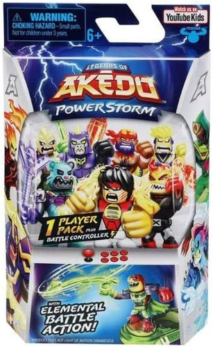 Legends Of Akedo Powerstorm Mini Guerrero Al Azar