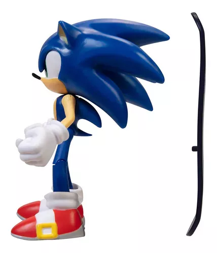 Boneco Sonic Classic Original Importado Articulado 11 Cm