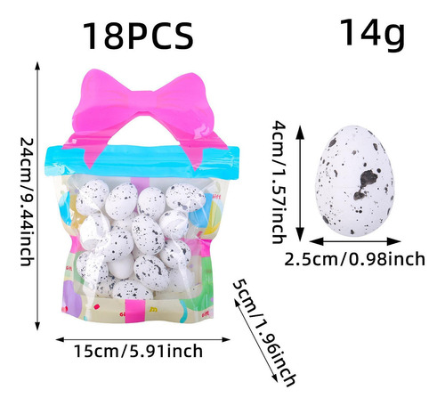 Adornos Decorativos De Huevos De Pascua, Negro Moteal