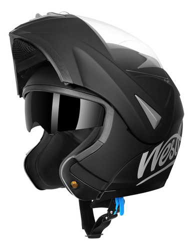 Westt Dirtbike Cascos Para Adultos  Casco Elevable Para La