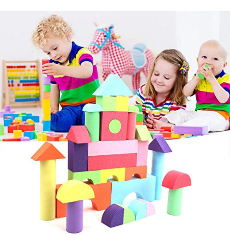 Bloques De Construcción De Espuma Eva Para Niños, Bloques