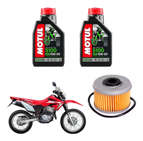 Kit Service Honda Tornado Aceite Motul / Filtro Aceite Sia+