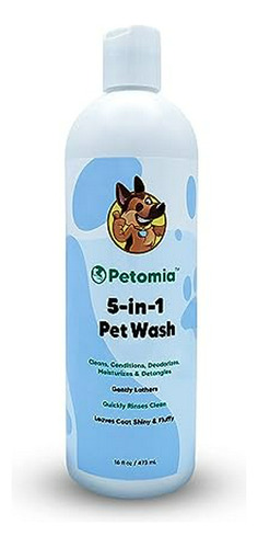 Champú Y Acondicionador Natural Para Perros Sensibles 5 En 1