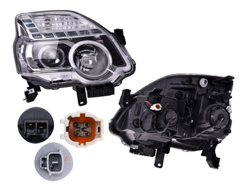 Faro Der Manual P/halog Nissan X-trail 11-14 Depo