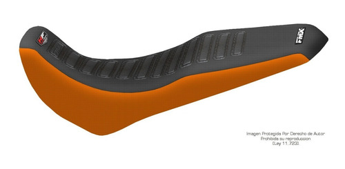 Funda De Asiento Cerro Xrc 250 Hf Naranja Fmx Covers