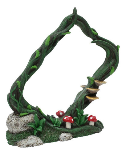 Espejo De Maquillaje En Forma De Árbol Con Adorno En Forma D
