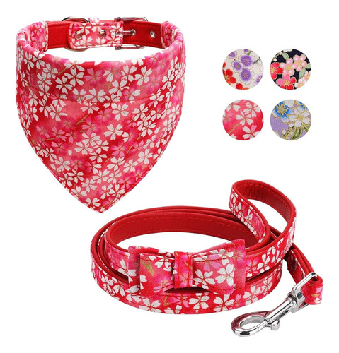 Vaburs Collar Para Perros Conjunto De Pañuelo Para Perros Y 