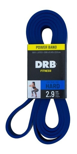 Powerband Drb® Banda Resistencia Látex Hard Fitness Pilates