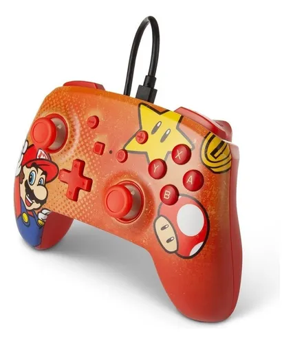 comprar Joystick Nintendo Switch Control Mario Vintage Alámbrico