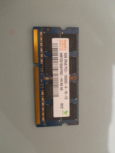 Memoria Ram Hynix Hmt351s6afr8c-h9 4gb Ddr3 1333mhz Laptop (Usado)
