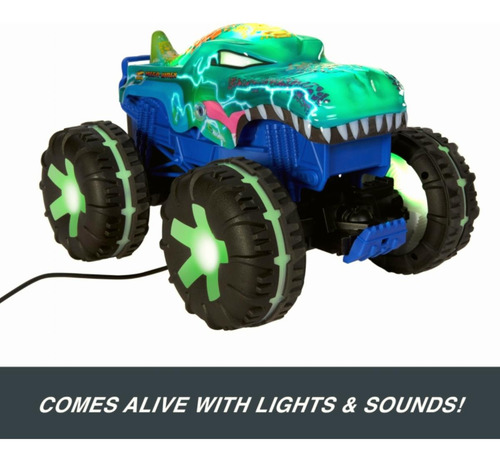 Hot Wheels, Monster Trucks, Mega Wrex Luces Y Sonidos,