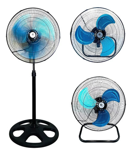 4 Ventiladores 3 En 1 De Piso Pedestal Y Pared 3 Aspas
