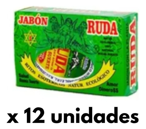 Jabon De Ruda Atrae Fortuna 12 Unidades