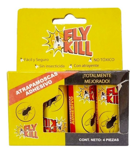 Atrapamoscas 4 Pz  Fly Kill R-220 Rat-kill