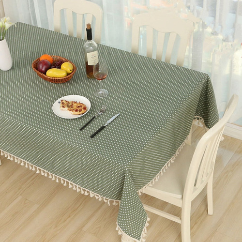 Mantel De Comedor De Tela Y Algodón