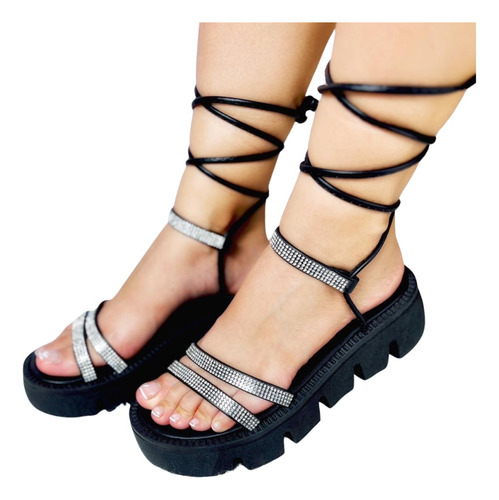 Sandalias Para Mujer Trenzada Moda Ligera Directo De Fabrica
