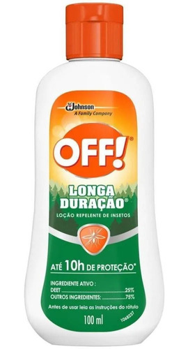 Repelente Off Loção Longa Duração 100ml