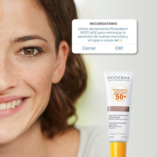 Protector Solar Anti Manchas Y Arruga Bioderma Spot-age 40ml