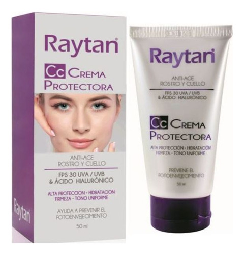 Raytan Crema Protectora Anti-age Rostro Y Cuello - Spf 30