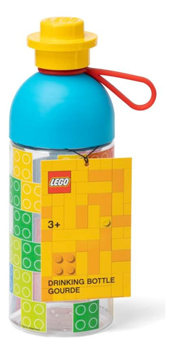 Lego - Botella De Hidratación Transparente, 16.9 Fl Oz, Mezc