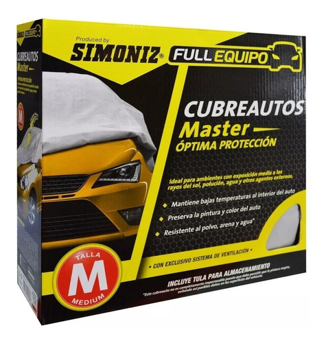 Forro Para Autos Simoniz Master Poliester Talla M