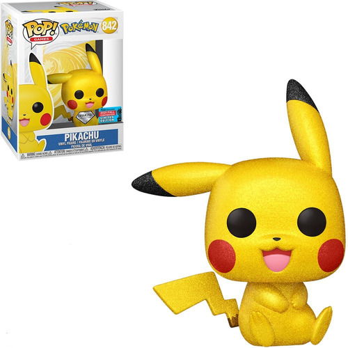 Funko Pop Pokemon Pikachu Diamond Nycc 2021