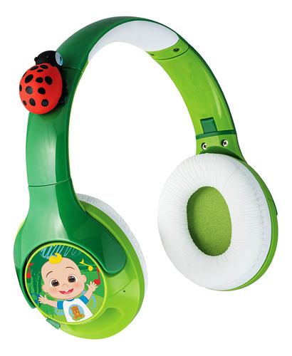 Ekids Cocomelon Auriculares Bluetooth Niños, Auriculares Con