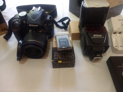 Kit Máquina Fotográfica Nikon Modelo 3.400