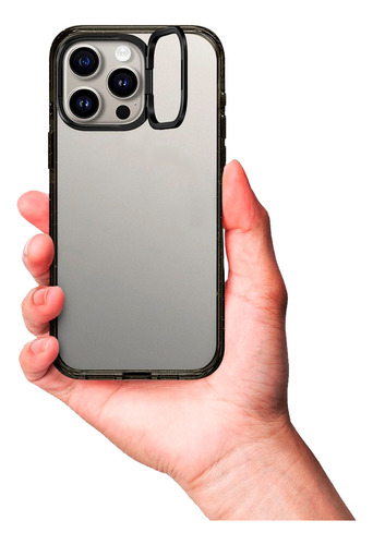 Capa Com Lentes Protect Para iPhone 13 Com Suporte Na Câmera