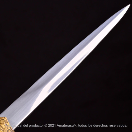 Imagen 9 de 10 de Espada Cuchillo Daga Mini Excalibur Abre Carta Templarios