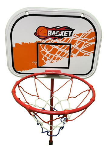 Cesta De Basquete Infantil Tabela Bola E Bomba Inflável Ar