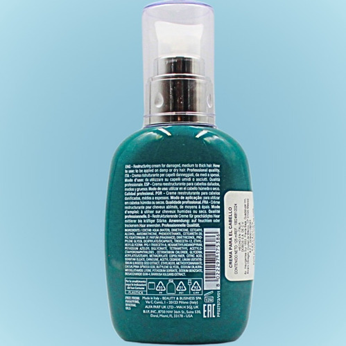 Crema Protectora Anti Daños Para Cabello Sdl Alfaparf 125 Ml