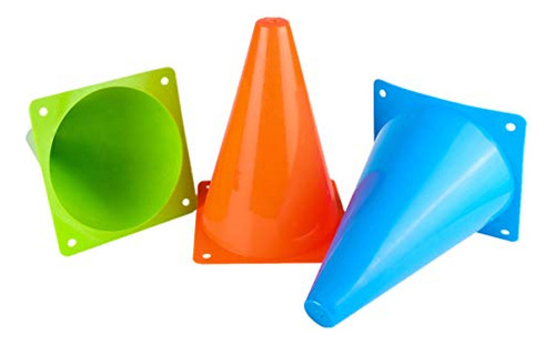 Conos De Entrenamiento Deportivo De Plástico De 7 Pulgadas