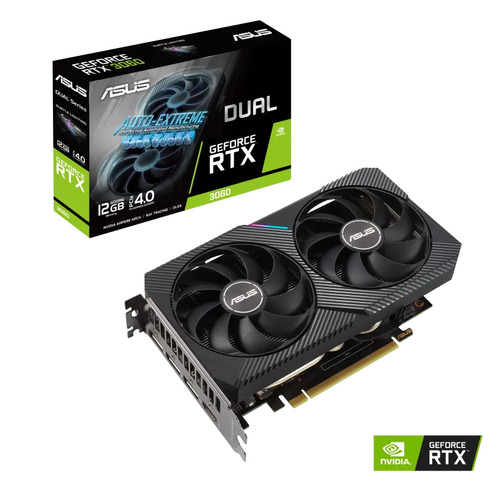 Tarjeta de video Nvidia Asus  Dual GeForce RTX 30 Series RTX 3060 DUAL-RTX3060-12G-V2 12GB