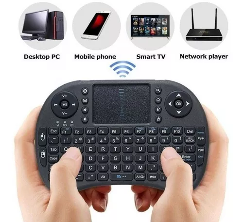 Mini Teclado Wireless Touch: Digite Mais Rápido em Celular, PC