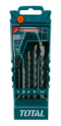 Kit Set Juego Brocas Para Concreto 5 Piezas Total Tacsd5051