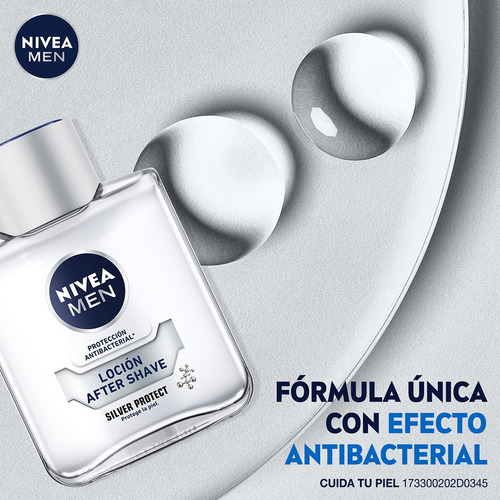 Locion After Shave Nivea Men Silver Protect 100 Ml