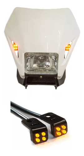 Giros Led Mascara Honda Tornado Universales Ruta 3 Motos