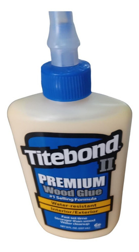 Cola Titebond Ii Azul Carpintero Made In Usa 8oz