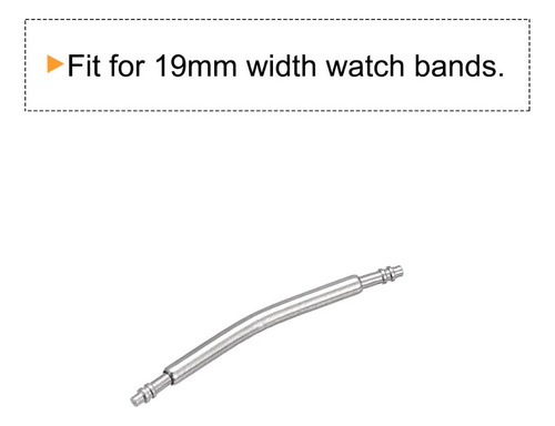 Pernos De Acero For Watch Correas 1.5 Mm Dia 22 Mm 20 Uds