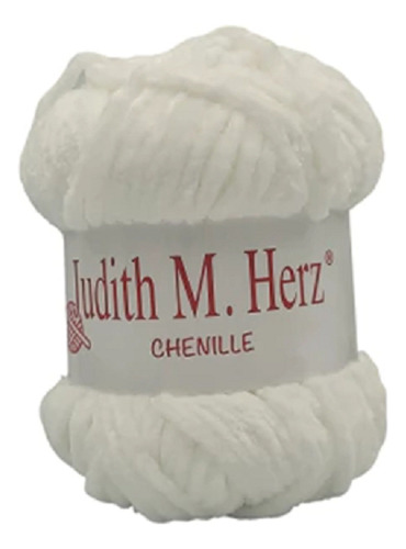 Lana Judith M. Herz Chenille Blanco