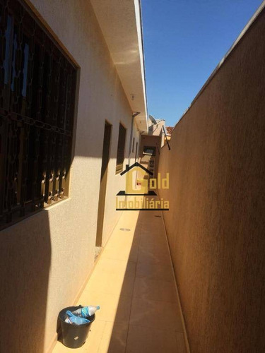 Casa Com 2 Dormitórios À Venda, 126 M² Por R$ 250.000 - Campos Elíseos - Ribeirão Preto/sp - Ca0756