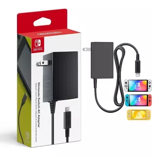 Cargador Nintendo Switch Ac Adaptador Original