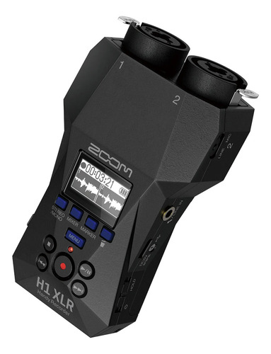Grabadora De Mano Estéreo Handy Recorder Zoom H1 Xlr Color Negro