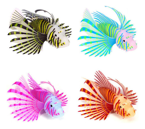S Adorno Para Acuario Con Forma De Pez León